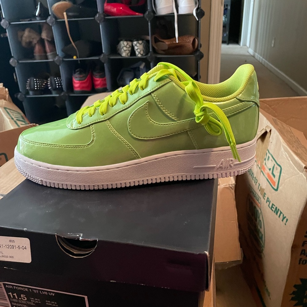 Bright Green Nike Sneakers
